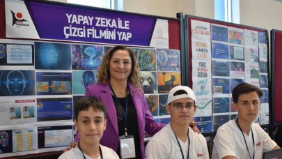 Karaman’da lise öğrencileri yapay zekayla çizgi film yaptı