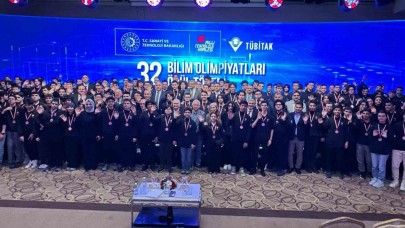 32. Bilim Olimpiyatları Ödül Töreni,  ANFAŞ’ta düzenlendi
