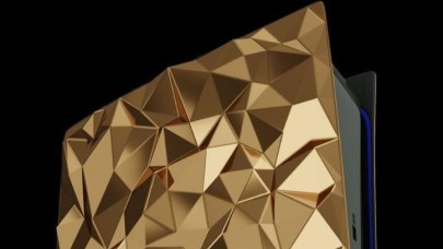 Dudak uçuklatacak oyun konsolu! Altın kaplama PlayStation 5