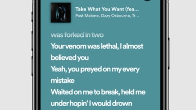 Spotify,  ABD'de şarkı sözleri özelliğini test etmeye başladı!