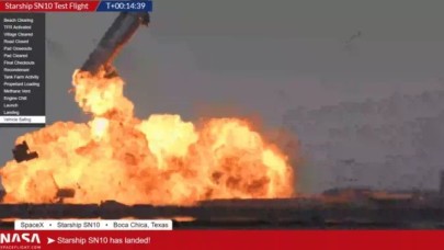 Elon Musk,  SN10 Starship'in neden patladığını açıkladı