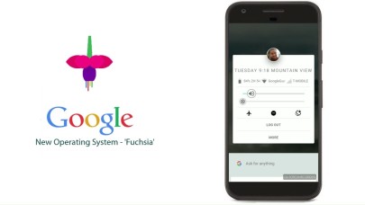 Google'dan kendine rakip! Yeni işletim sistemi Fuchsia OS...