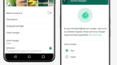WhatsApp açıkladı! Süreli mesaj özelliği nasıl kullanılacak?
