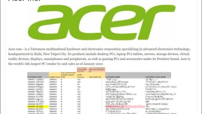 Bilgisayar korsanlarından Acer'e yüzde 20 indirim!