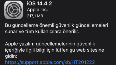 iPhone kullananlar dikkat! Güvenliğiniz için o güncellemeyi yükleyin...