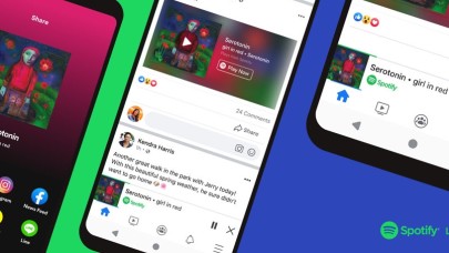 Spotify artık Facebook uygulaması ile entegre çalışacak!