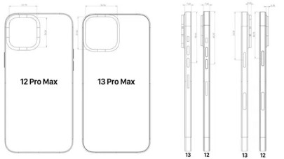 iPhone 13 Pro Max'ın tasarımı sızdı...