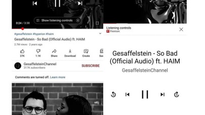 Müzik tutkunlarına özel! YouTube yeni bir arayüz test ediyor