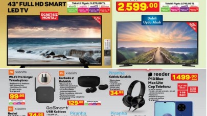 27 Mayıs A101 aktüel ürünleri açıklandı! Samsung,  Xiaomi,  Reeder...