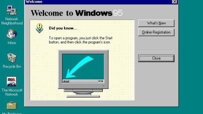 Zahmet oldu ama! Windows 95'ten kalan simgeler sonunda değişiyor