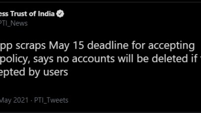 Dikkat! WhatsApp,  15 Mayıs kararından vazgeçti