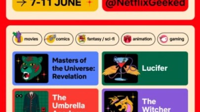 Netflix,  sanal fan etkinliği Geeked Week'i duyurdu