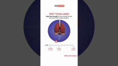 Akciğerleriniz ne kadar güçlü? Bu nefes testi ile ölçün