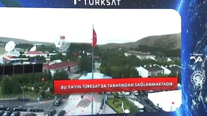 İşte Türksat 5A uydusundan ilk canlı yayın görüntüleri!