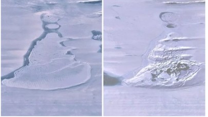 Bilim insanları bile şaşırdı! Göl bir anda kayboldu...