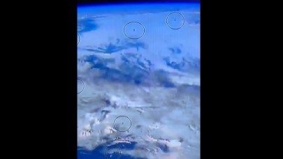 Uluslararası Uzay İstasyonu'ndan çekilen UFO görüntüsü viral oldu!