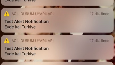 iPhone kullanıcılarını tedirgin eden uyarı mesajı: Evde Kal Türkiye