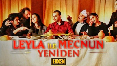 Leyla ile Mecnun setinden yeni görüntüler paylaşıldı