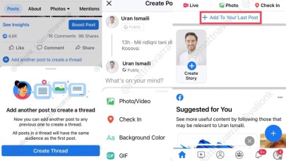 Facebook,  rakibinin özelliğini uygulamasına ekliyor