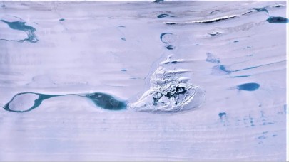 Antarktika'da büyük bir göl ortadan kayboldu