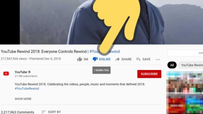 YouTube kafasına göre! Şimdi de dislike sayılarını gizlemeye başladı