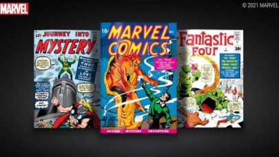 Marvel,  ilk dijital çizgi roman koleksiyonlarını satışa sundu