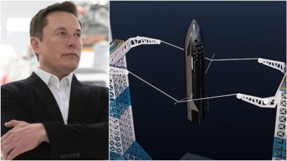 Elon Musk: En büyük uçan nesneyi yemek çubuklarıyla yakalayacağız