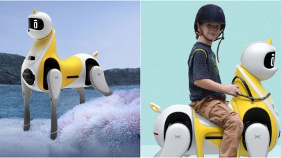 İşte dünyanın ilk binilebilir akıllı robotik atı