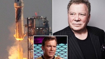 Kaptan Kirk,  Blue Origin ile uzaya çıkıyor! - CANLI