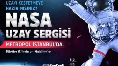NASA Uzay Sergisi 8 Aralık’ta İstanbul’da! Gerçek Ay taşına dokunabileceksiniz