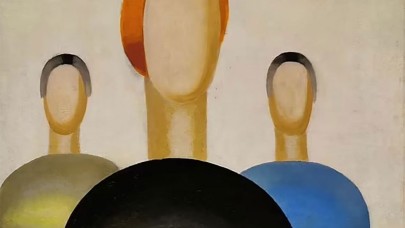 Canı sıkılan güvenlik görevlisi 1 milyon dolarlık tabloya 'kaş göz' çizdi