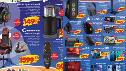 19 Şubat Şok aktüel teknoloji ürünleri! Corsair oyuncu ekipmanları,  ViewSonic monitör,  Asus laptop ve daha fazlası