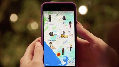 Snapchat,  haritasına gerçek zamanlı konum paylaşma özelliği ekledi