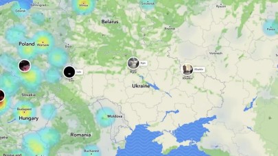 Snapchat,  Ukrayna’da ısı haritası özelliğini devre dışı bıraktı!