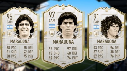 Maradona,  FIFA 22'den kaldırıldı! EA Sports'tan açıklama geldi