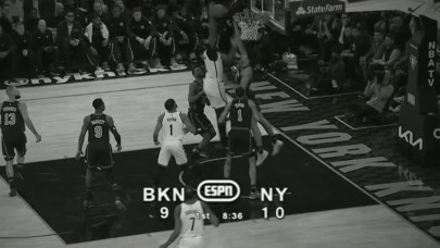 NBA'in 75. yıl kutlamaları için retro görüntülerle yayın yapıldı!