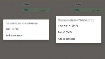 WhatsApp,  kayıtlı olmayan numaralarla mesajlaşmaya izin verecek!