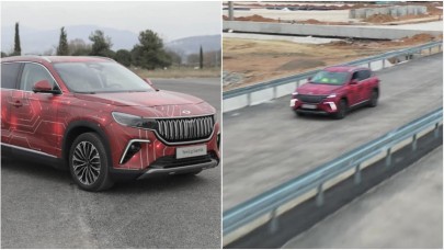 TOGG,  Gemlik’te piste çıktı - VİDEO