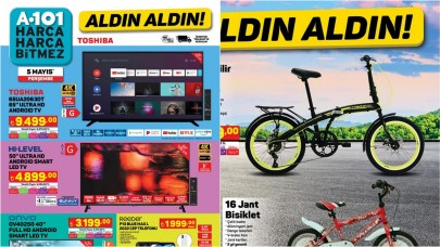 5 Mayıs Perşembe A101 aktüel teknoloji ürünleri! Katlanabilir bisiklet ve daha fazlası...