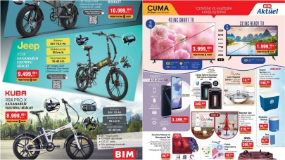 29 Nisan Cuma BİM'e Jeep ve KUBA marka elektrikli bisikletler geliyor