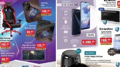 3 Haziran BİM Aktüel teknoloji ürünleri: XDrive oyuncu koltuğu ve daha fazlası