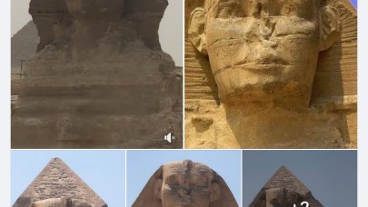Sfenks heykeli gözlerini mi kapadı? Gizemli olaya kimse anlam veremedi - VİDEO