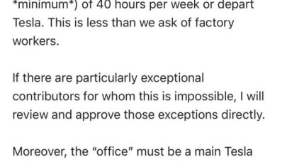 Elon Musk,  Tesla çalışanlarına rest çekti! Haftada 40 saat ofis zorunluluğu