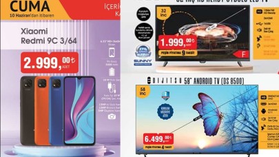 10 Haziran BİM aktüel teknoloji ürünleri! Redmi telefon ve daha fazlası