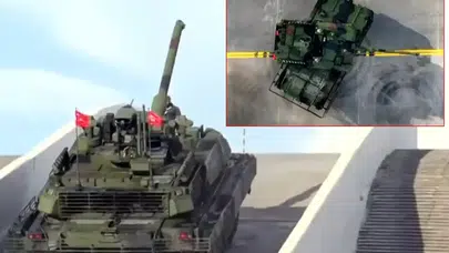 İlk Test Sürüşüne Çıkan TSK'nın Yeni Çelik Yumruğu: Altay Tankı