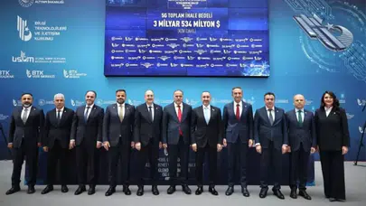 Türkiye'nin 5G İhalesi Tamamlandı