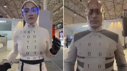 İran'da "İnsansı Robotlar" Fuarın Gündeminde