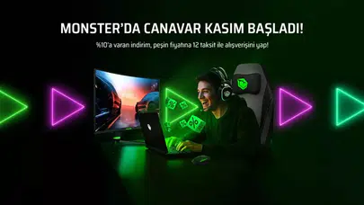 Monster'da Canavar Kasım Kampanyası Başladı