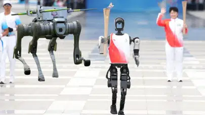 Çin Ulusal Oyunları’nda Robotlar Damga Vurdu
