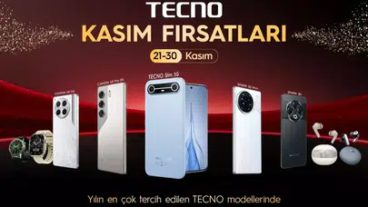 Black Friday'in Yıldızı: TECNO Akıllı Telefonlar